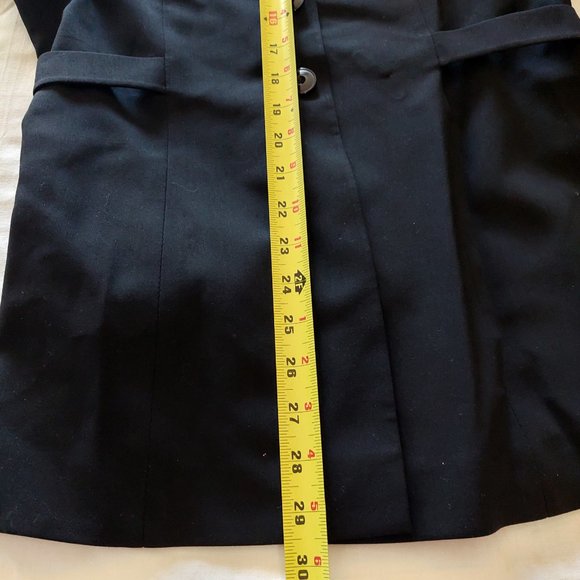 KS Selection Black 3 Button Blazer, Size US 6 DE 36 - Picture 8 of 9